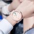 Contrast color minimalist silicone watch