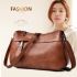 Luxury soft leather crossbody women's bag