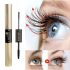 Double-ended mascara waterproof and non-smudging 4g+4g
