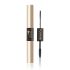 Double-ended mascara waterproof and non-smudging 4g+4g